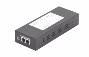 Inyector Super Hi-PoE / 56 Vcc / 60 Watts / Para Domos HIKVISION PTZ / IP (-AE / DE) / Soporta 802.3 af / at / Para Aplicaciones de CCTV