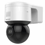 Domo PTZ IP 4 Megapixel / 4X Zoom Óptico / 50 mts IR EXIR / Luz Estroboscópica / Sirena Integrada / Micrófono y Bocina Interconstruido / Micro SD