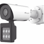 Cámara Bullet Inteligente con IA, Luz Suplementaria y Reconocimiento Vehicular para Monitoreo de Tráfico