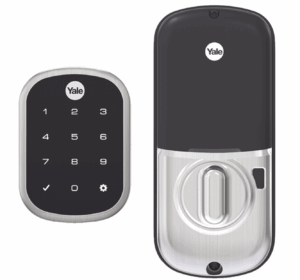 Cerradura ASSURE YRD256, Niquel Satinado/Teclado/ Para puertas Izq o Derecha de 35 a 57 mm de espesor