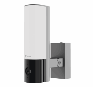 Cámara IP 4 Megapíxel / Wi-Fi / Lampara Integrada / Audio de dos vías / Imágen Nocturna a Color / Detección Humana / Audios Personalizables / Almacena en Memoria Interna / Uso Exterior con Protección